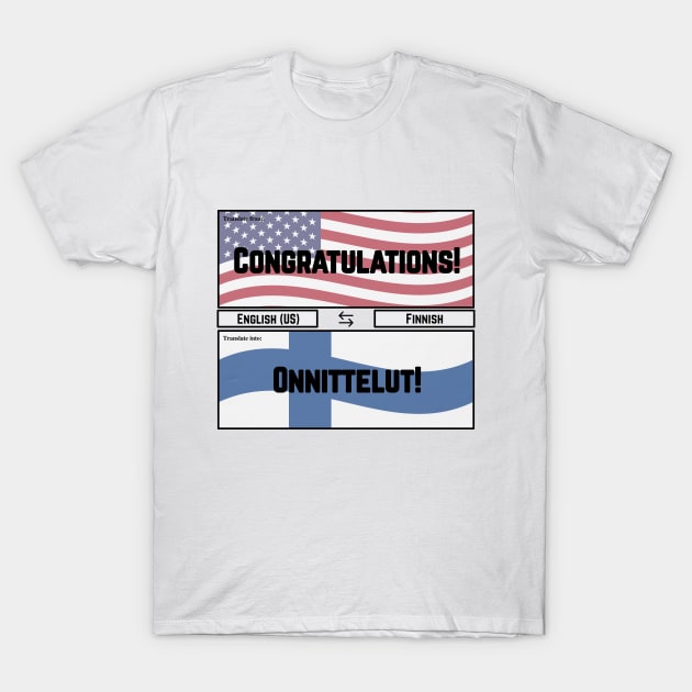 Congratulations! T-Shirt by JFE Designs